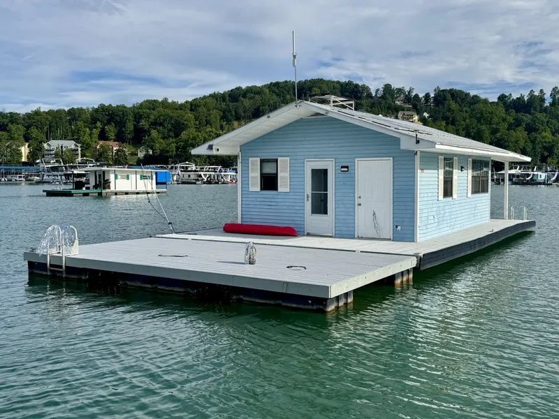 Slide: The Image of Custom 18 x 24 Off-Grid Floating Cabin Approx 385sqft 1978 - 6145850