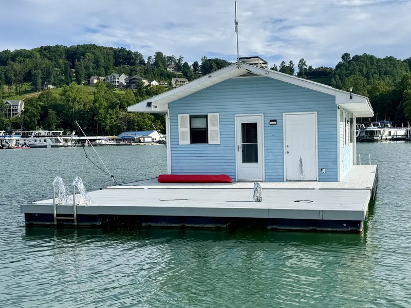 Slide: The Image of Custom 18 x 24 Off-Grid Floating Cabin Approx 385sqft 1978 - 6145851