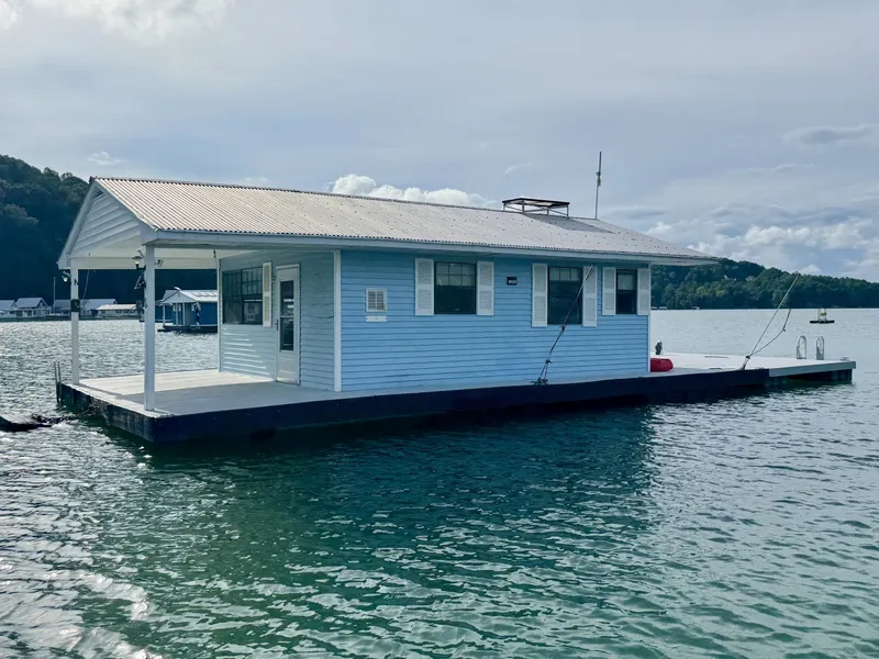 Slide: The Image of Custom 18 x 24 Off-Grid Floating Cabin Approx 385sqft 1978 - 6145853