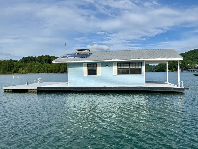 Slide: The Image of Custom 18 x 24 Off-Grid Floating Cabin Approx 385sqft 1978 - 6145857