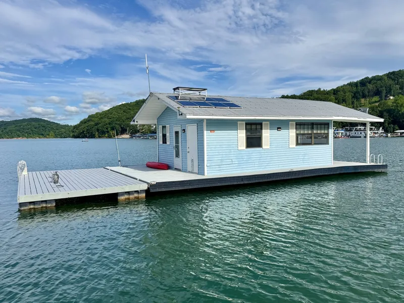 Slide: The Image of Custom 18 x 24 Off-Grid Floating Cabin Approx 385sqft 1978 - 6145859