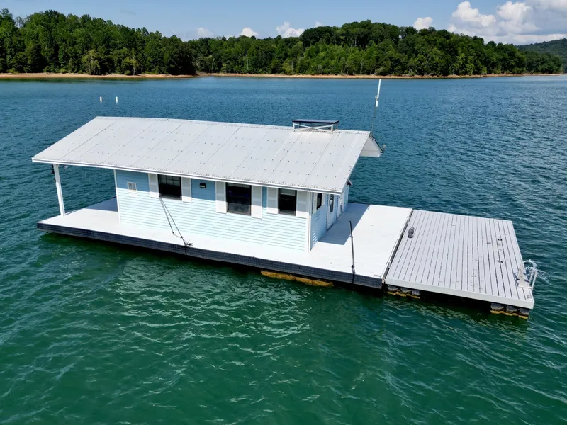 Slide: The Image of Custom 18 x 24 Off-Grid Floating Cabin Approx 385sqft 1978 - 6145861