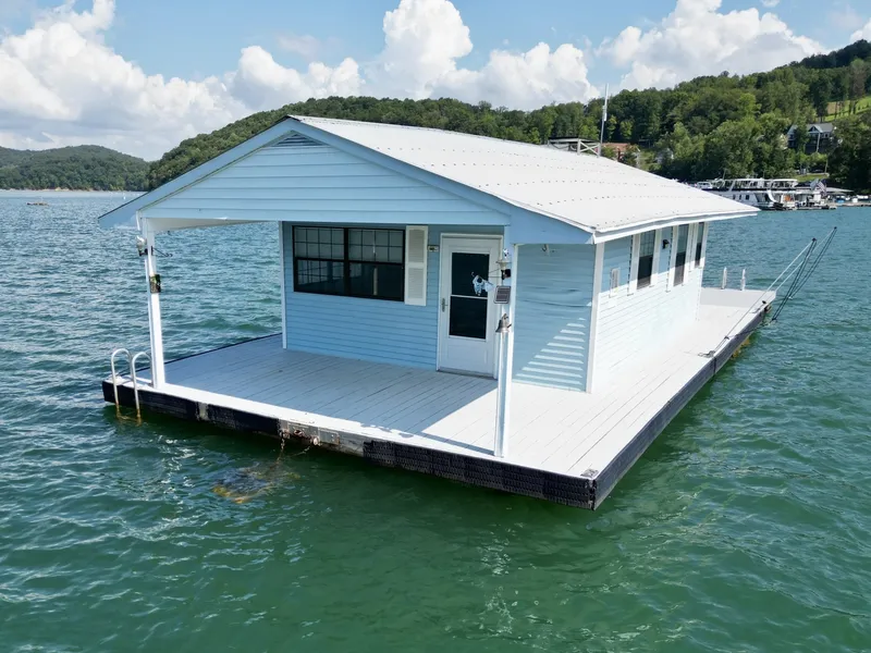 Slide: The Image of Custom 18 x 24 Off-Grid Floating Cabin Approx 385sqft 1978 - 6145756
