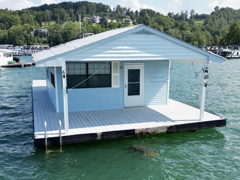Slide: The Image of Custom 18 x 24 Off-Grid Floating Cabin Approx 385sqft 1978 - 6145757