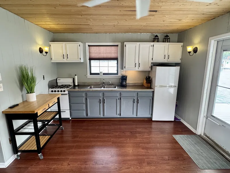 Slide: The Image of Custom 18 x 24 Off-Grid Floating Cabin Approx 385sqft 1978 - 6145761