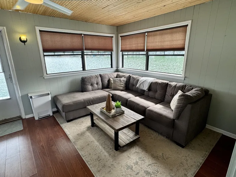 Slide: The Image of Custom 18 x 24 Off-Grid Floating Cabin Approx 385sqft 1978 - 6145767