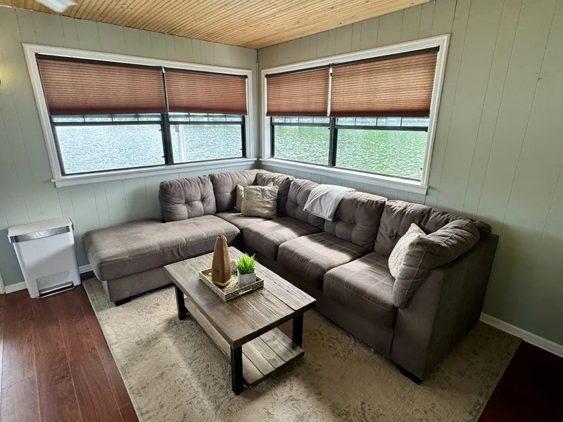 Slide: The Image of Custom 18 x 24 Off-Grid Floating Cabin Approx 385sqft 1978 - 6145768