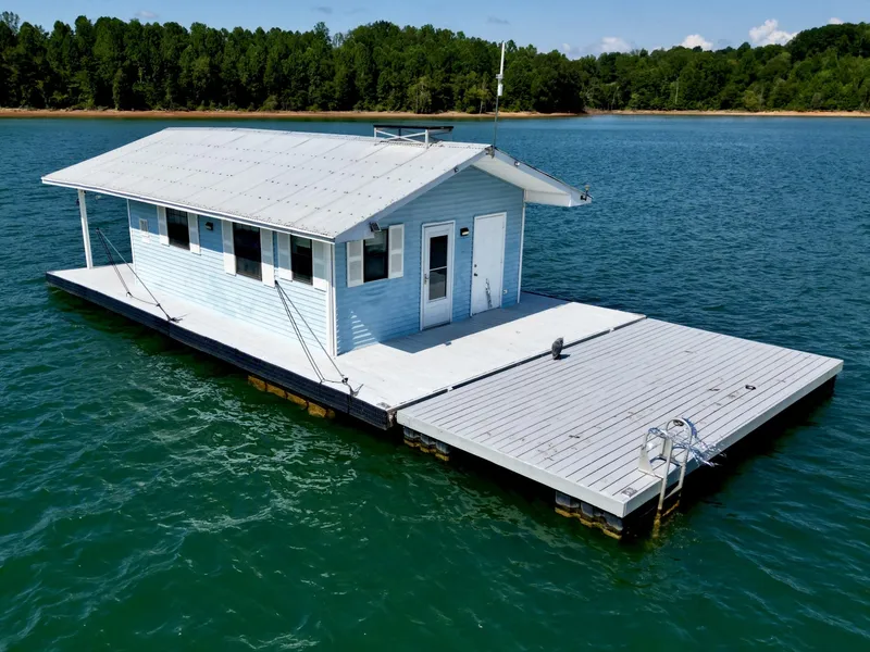Slide: The Image of Custom 18 x 24 Off-Grid Floating Cabin Approx 385sqft 1978 - 6145747