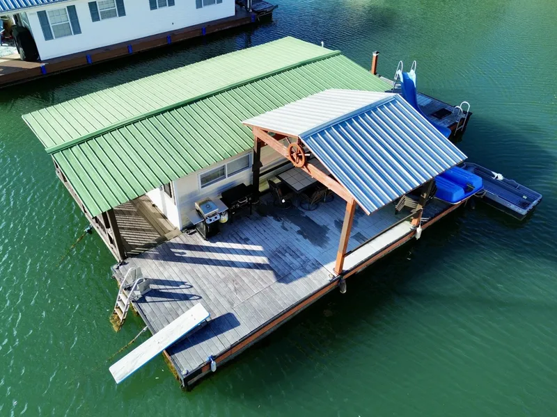 Slide: The Image of Custom 16 x 26 Floating Cabin Project 395sqft 1978 - 6145875
