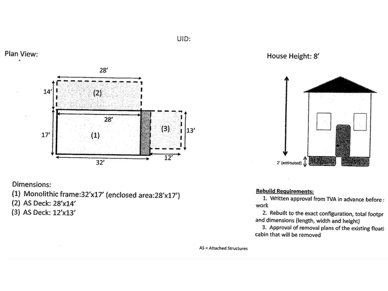 Slide: The Image of Custom 16 x 26 Floating Cabin Project 395sqft 1978 - 6145981