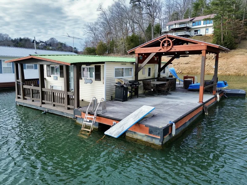 Slide: The Image of Custom 16 x 26 Floating Cabin Project 395sqft 1978 - 6145983
