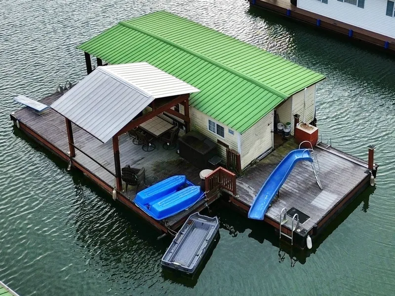 Slide: The Image of Custom 16 x 26 Floating Cabin Project 395sqft 1978 - 6145880