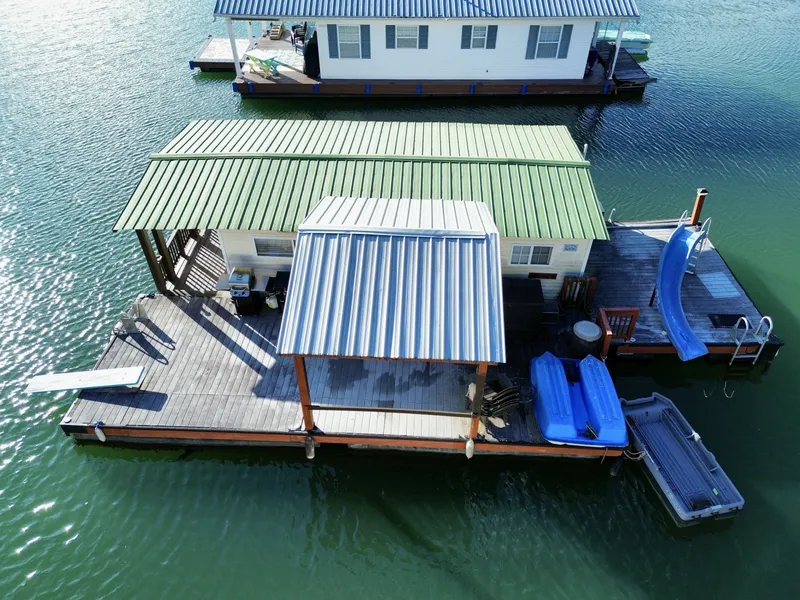 Slide: The Image of Custom 16 x 26 Floating Cabin Project 395sqft 1978 - 6145881
