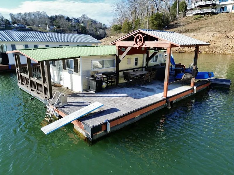 Slide: The Image of Custom 16 x 26 Floating Cabin Project 395sqft 1978 - 6145889
