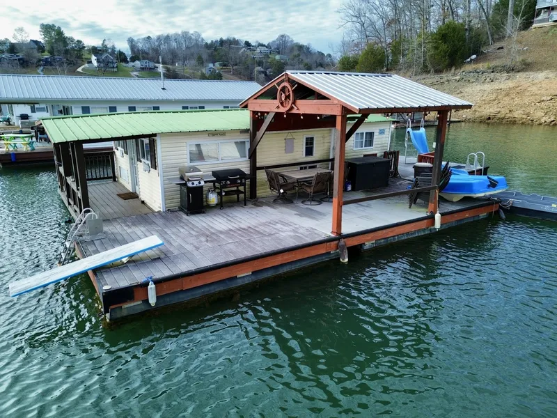 Slide: The Image of Custom 16 x 26 Floating Cabin Project 395sqft 1978 - 6145890
