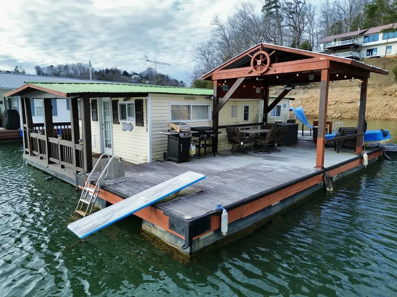 Slide: The Image of Custom 16 x 26 Floating Cabin Project 395sqft 1978 - 6145891