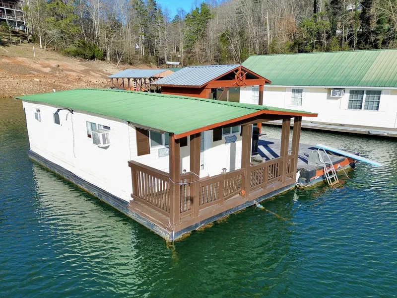 Slide: The Image of Custom 16 x 26 Floating Cabin Project 395sqft 1978 - 6145867