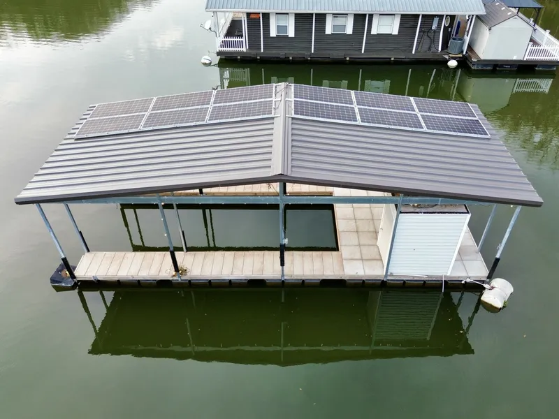 The Image of Custom Premier Docks 16 x 40 Solar Powered Dock 2022 - 6145986