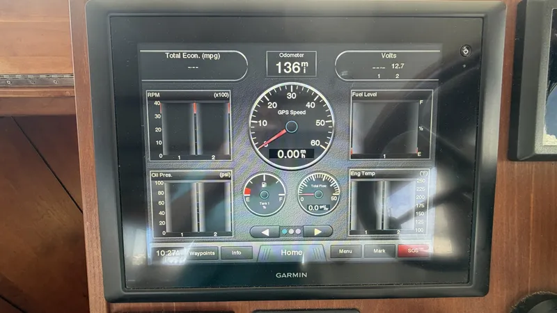 Slide: The Image of 2 Multifunction Garmin Displays - 6306560