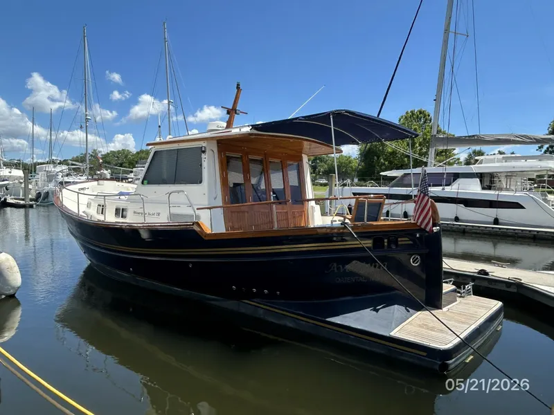 Slide: The Image of 43' Menorquin port aft profile2 - 6155187