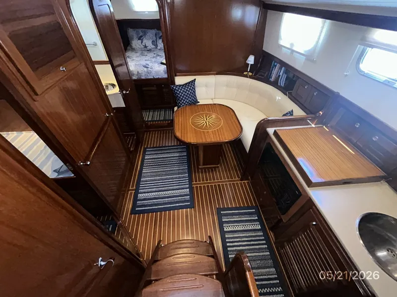 Slide: The Image of 43' Menorquin salon forward - 6155192