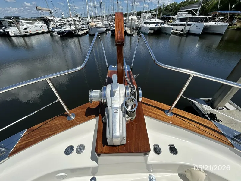 Slide: The Image of 43' Menorquin anchor windlass1 - 6155147