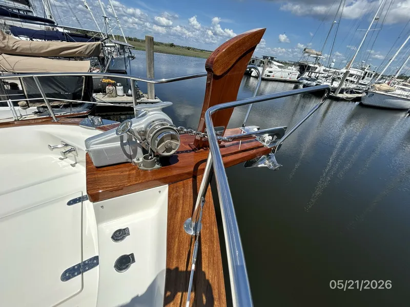 Slide: The Image of 43' Menorquin anchor windlass2 - 6155149