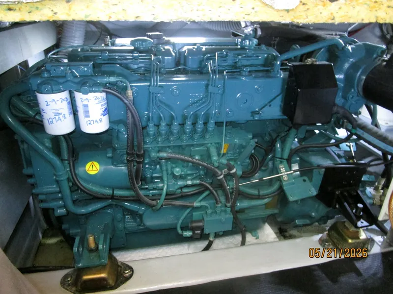 Slide: The Image of 43' Menorquin starboard main engine - 6155197