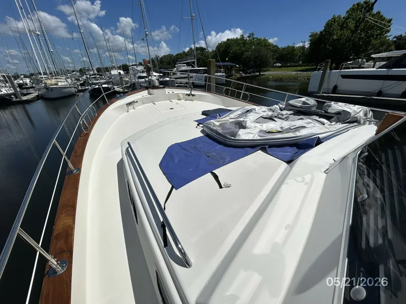 Slide: The Image of 43' Menorquin foredeck1 - 6155160