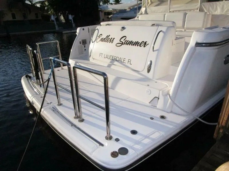 Slide: The Image of Extra Wide Swim Platform - 6186524