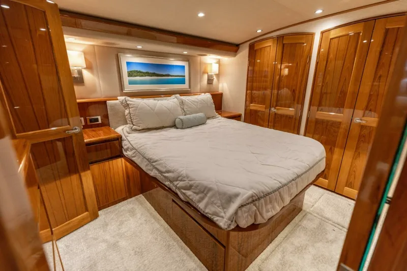 Slide: The Image of 2015 Viking 62 Convertible- Gas Money- Master Stateroom - 6371561
