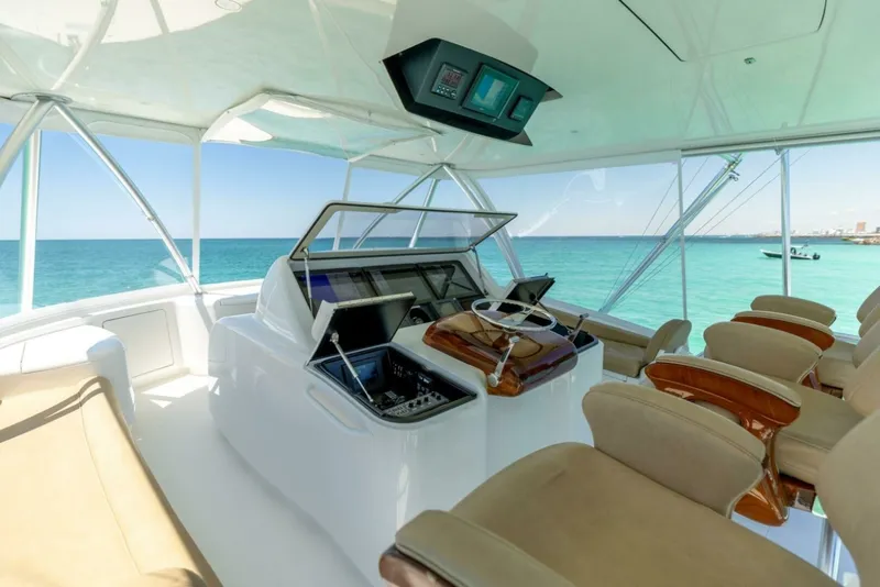 Slide: The Image of 2015 Viking 62 Convertible- Gas Money- Flybridge - 6371583