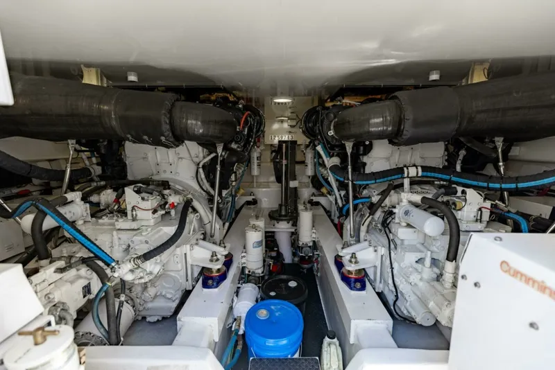 Slide: The Image of 2015 Viking 62 Convertible- Gas Money- Engine Room - 6371593