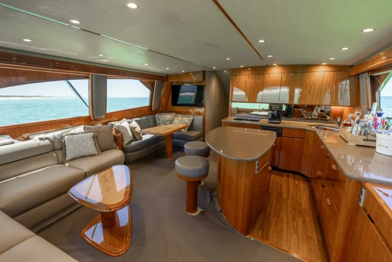 Slide: The Image of 2015 Viking 62 Convertible- Gas Money- Salon - 6371565