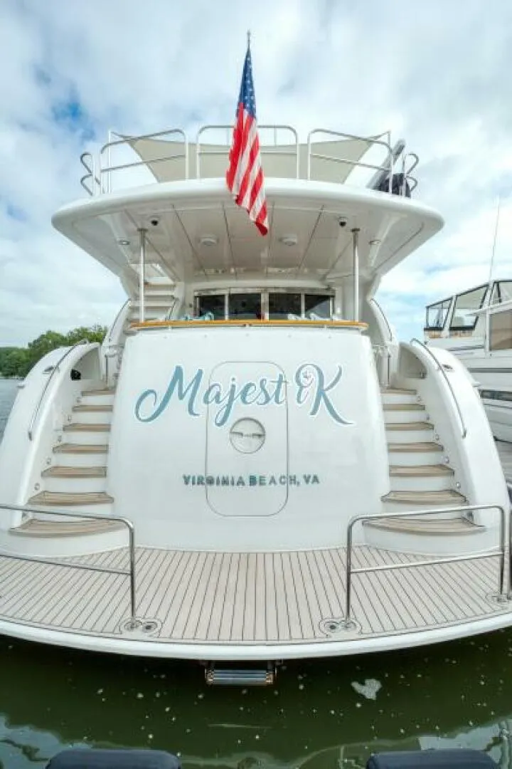 Slide: The Image of Hatteras 80 Enclosed Bridge 2007 - 6223501