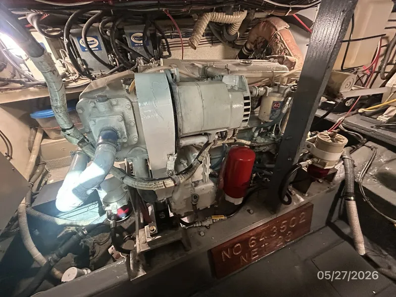 Slide: The Image of 42' Hatteras starboard main engine1 - 6248121
