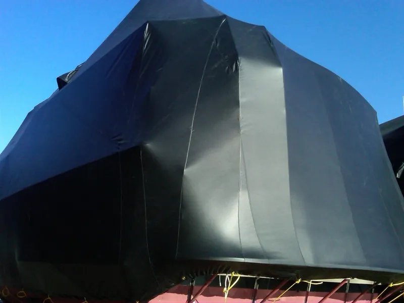 Slide: The Image of 42' Hatteras winter cover1 - 6248136