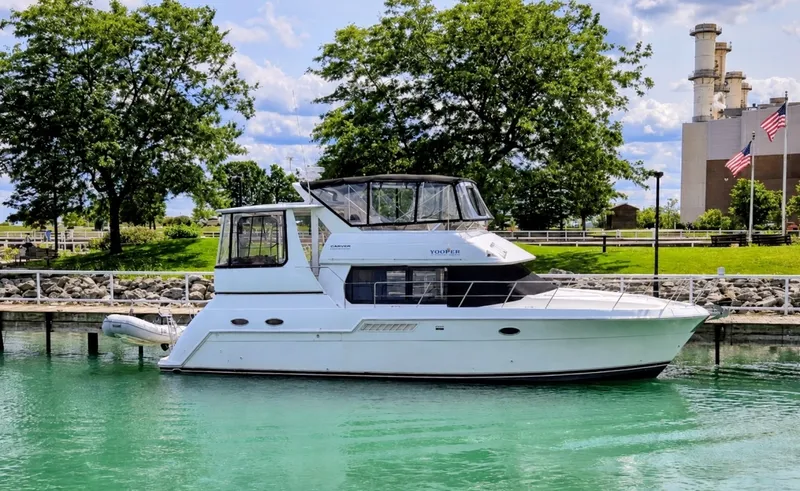 Slide: The Image of Carver Yachts 406 Aft Cabin Motor Yacht 1999 - 6249728