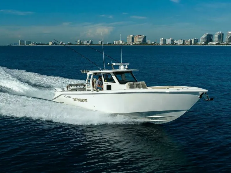 Slide: The Image of Solace 41 Running Profile 2021 Solace 41 Center Console - 7655779