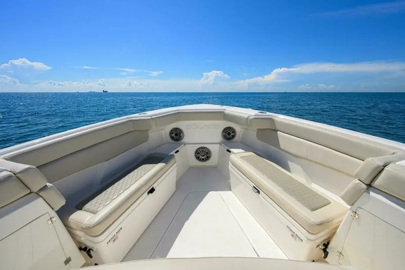 Slide: The Image of Solace 41 Bow, Forward Seating 2021 Solace 41 Center Console - 7655755
