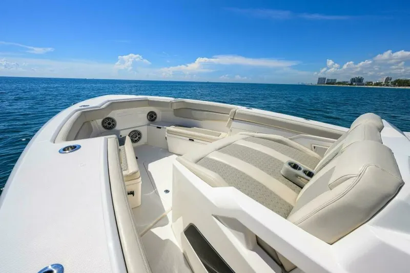 Slide: The Image of Solace 41 Bow, Forward Seating 2021 Solace 41 Center Console - 7655754