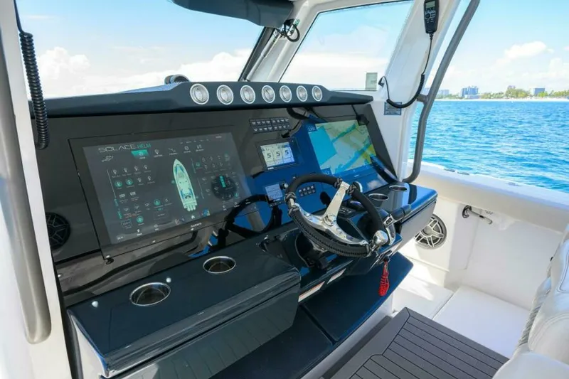 Slide: The Image of Solace 41 Helm Electronics 2021 Solace 41 Center Console - 7655766
