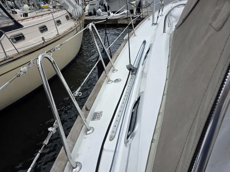 Slide: The Image of Cockpit-adjustable jib sheet leads - 6257927