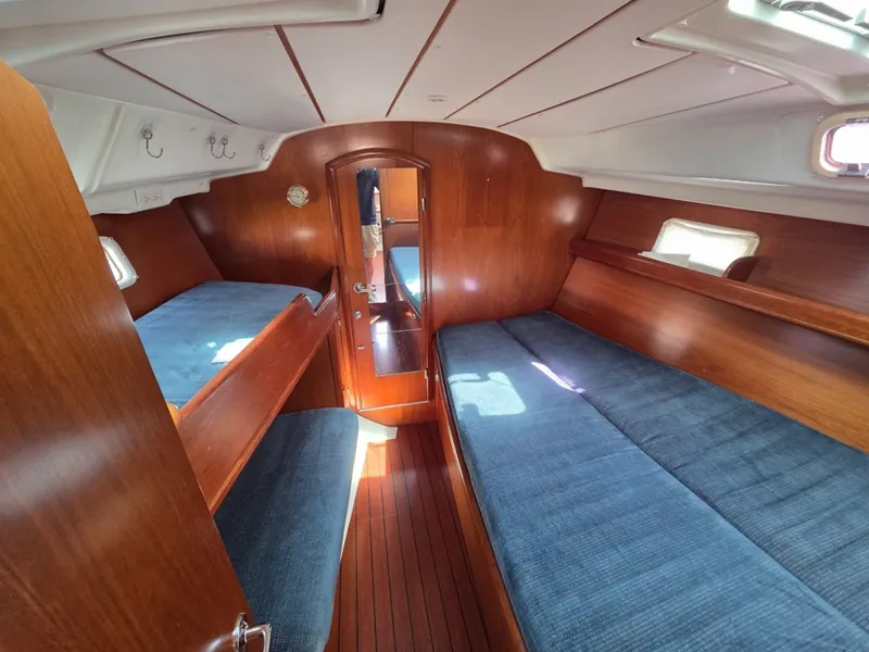 Slide: The Image of Forward berth with Pullman and two small kid berths/shelves - 6257937
