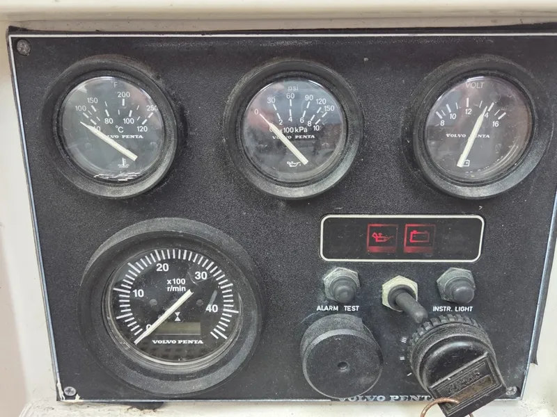 Slide: The Image of Cockpit engine panel - 6257954