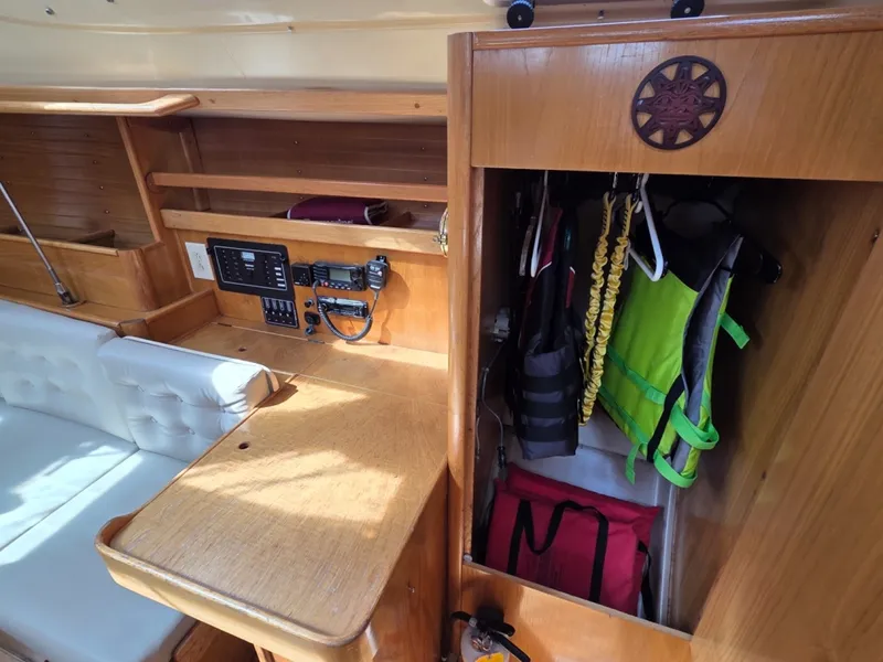 Slide: The Image of Nav station and hanging locker - 6257965