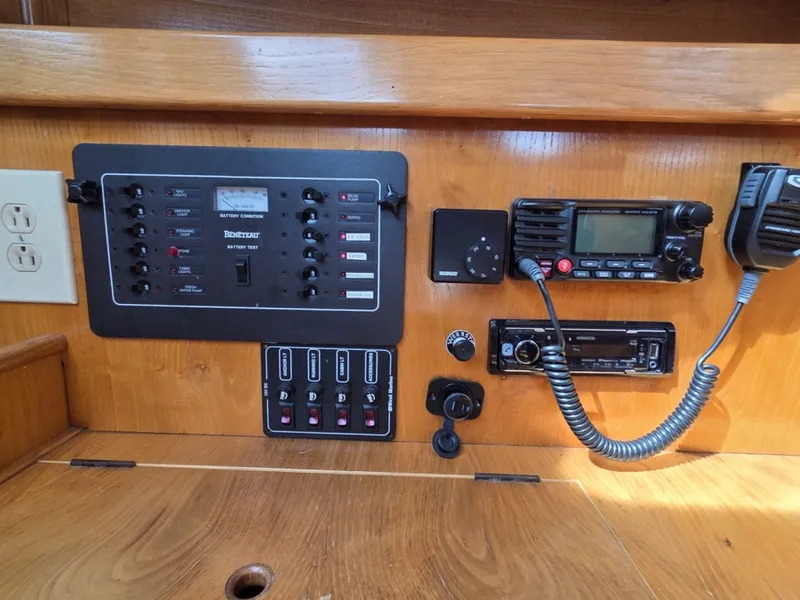 Slide: The Image of Electrical panel & VHF at nav station - 6257967