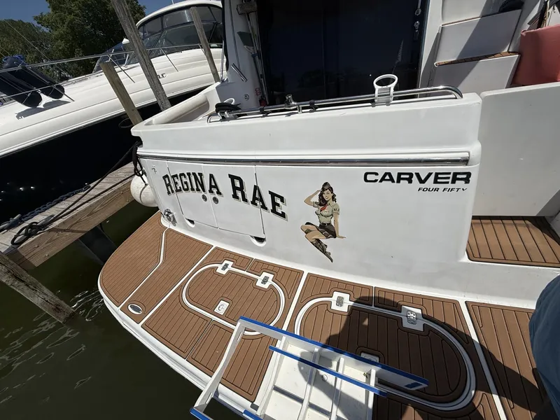 Slide: The Image of Carver Yachts 450 Voyager 1999 - 6258877