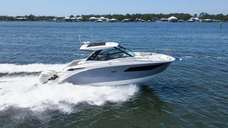 Slide: The Image of 2022 32 Sea Ray 320 Sundancer OB Raya Sunshine Exterior Profiles (1) - 6312476