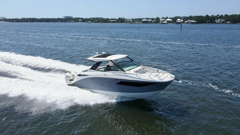 Slide: The Image of 2022 32 Sea Ray 320 Sundancer OB Raya Sunshine Exterior Profiles (2) - 6312477